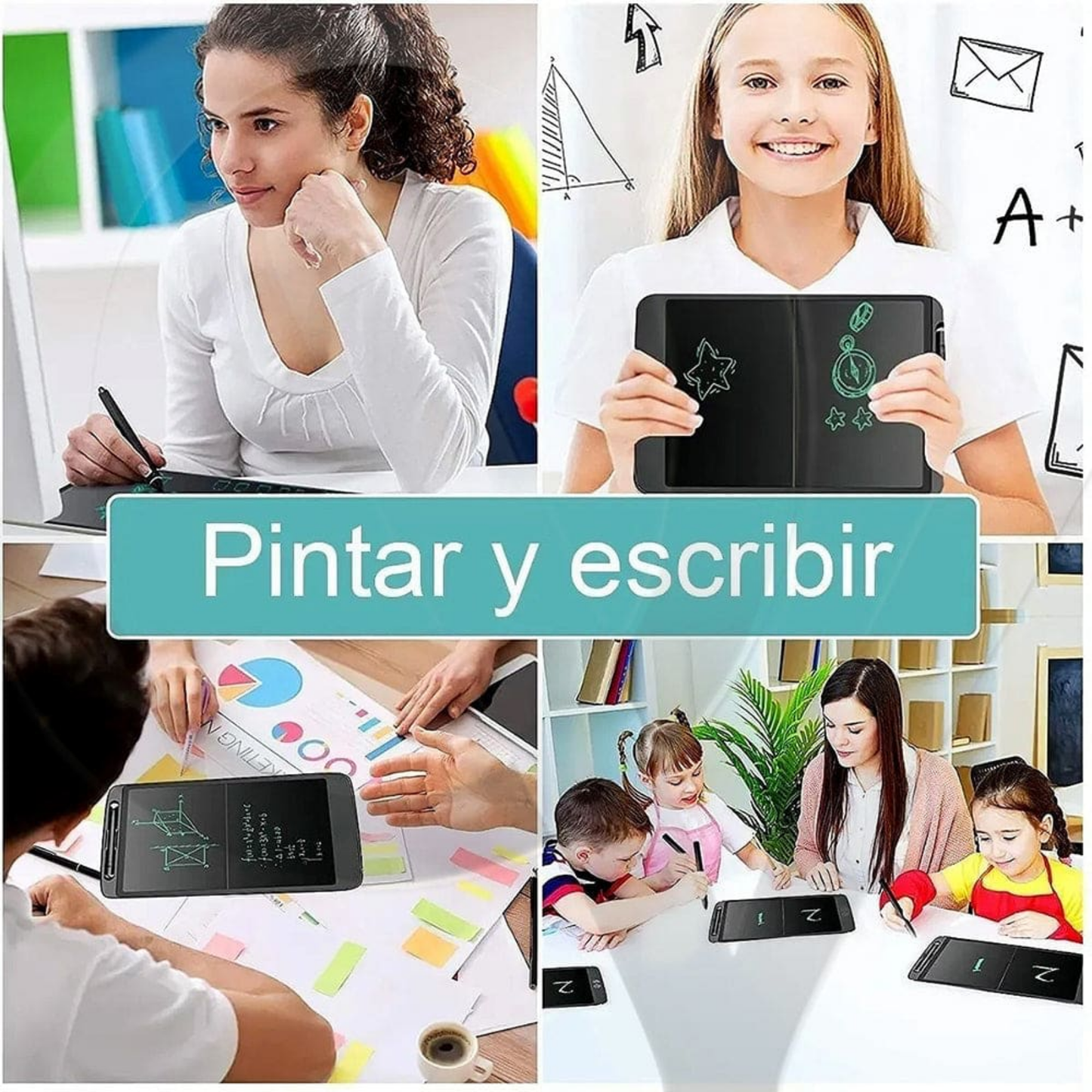 Pizarra Mágica Lcd Para Niños 8.5 In